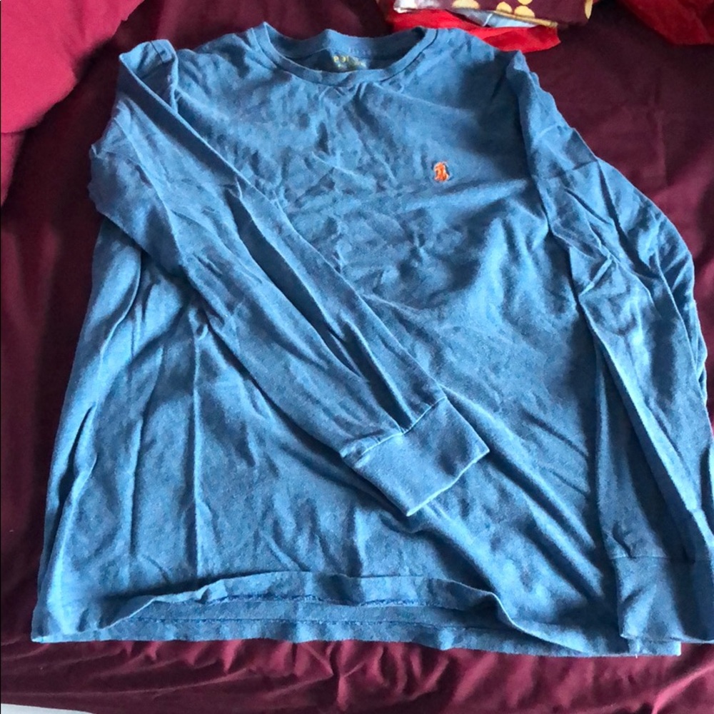 Long sleeve polo shirt